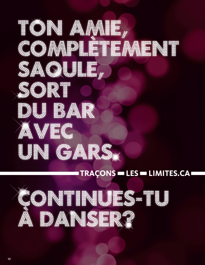 Image of the cover of publication titled  12 - Ton amie complètement saoule sort du bar avec un gars