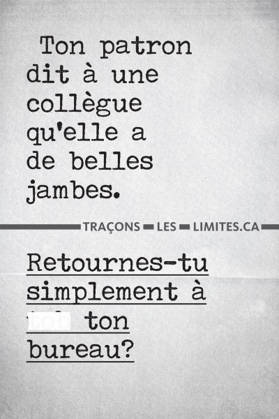 Image of the cover of publication titled  19 - Ton patron dit &agrave; une coll&egrave;gue qu