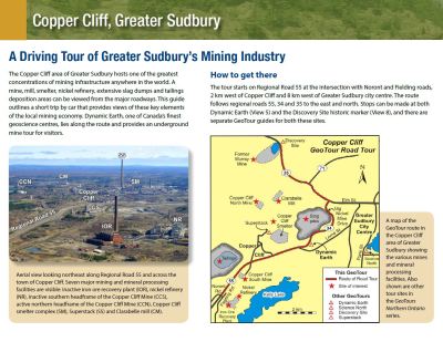 Image of the cover of publication titled  Copper Cliff, Greater Sudbury