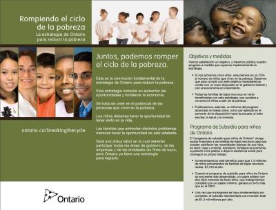 Image of the cover of publication titled  Breaking the Cycle: Ontario