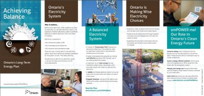 Image of the cover of publication titled  Achieving Balance - Ontario