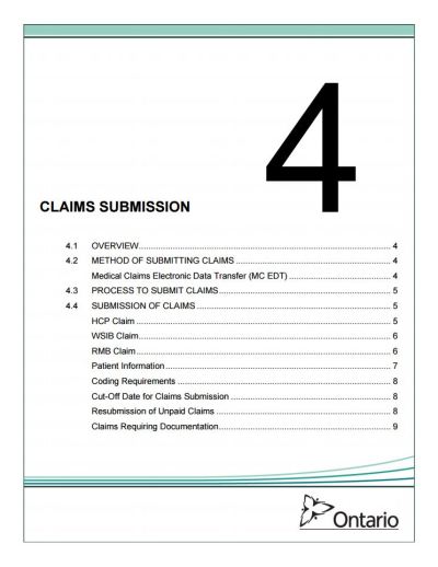 Image of the cover of publication titled  Section 4 Resource Manual for Physicians