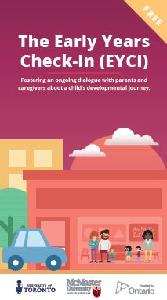 Image of the cover of publication titled  Early Years Check-In - Postcard (4 x 7)