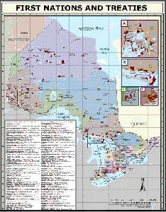 Ontario First Nations Map First Nations And Treaties – Publications Ontario