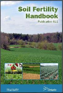 Image of the cover of publication titled Publication 611E: Soil Fertility Handbook