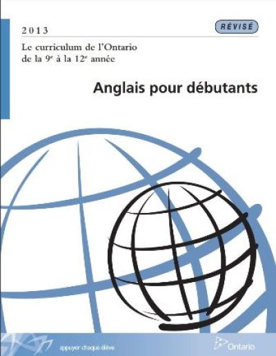 Image of the cover of publication titled  Le curriculum de l