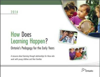 Image of the cover of publication titled  How Does Learning Happen? Ontario
