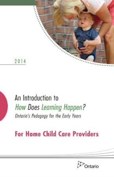 Image of the cover of publication titled  An Introduction to How Does Learning Happen? Ontario