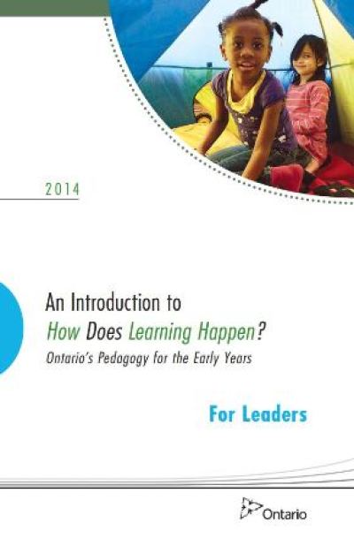 Image of the cover of publication titled  An Introduction to How Does Learning Happen? Ontario
