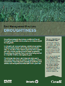 Image de la couverture de la publication intitul&eacute;e Best Management Practice: Cold and Wet Soils (Booklet)