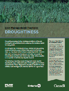 Image of the cover of publication titled Best Management Practice: Droughtiness (Online Resource)