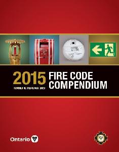 Image of the cover of publication titled 2015 Fire Code Compendium – PDF Edition (current to February 2020)