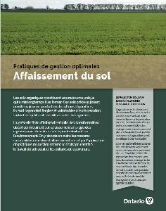 Image de la couverture de la publication intitul&eacute;e Pratiques de gestion optimales (PGO): Affaissement du sol