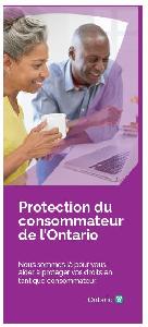 Image of the cover of publication titled   Protection du consommateur de l&rsquo;Ontario