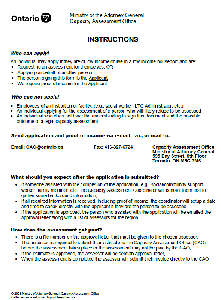 Image of the cover of publication titled Parent  Application for Financial Assistance for a Capacity Assessment