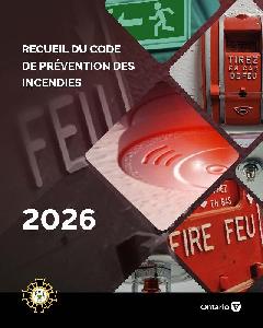 Image de la couverture de la publication intitul&eacute;e RECUEIL DU CODE DE PR&Eacute;VENTION DES INCENDIES 2026 &ndash; reli&eacute; spirale (&agrave; jour le 1er janvier 2026)