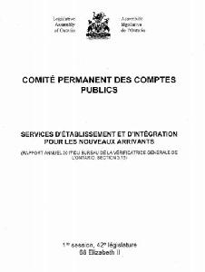 Image of the cover of publication titled  Services d
