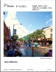Image of the cover of publication titled Celebrate Ontario 2019 : Application Guide.