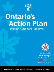 Image of the cover of publication titled   2020 Ontario Budget : Ontario
