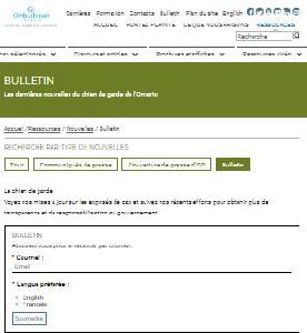 Image of the cover of publication titled  Chien de garde 2020 nov.