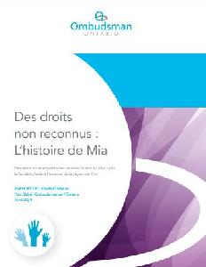 Image de la couverture de la publication intitul&eacute;e  Des droits non reconnus : L