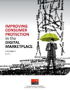 Image of the cover of publication titled  Improving Consumer Protection In The Digital Marketplace : Final Report.