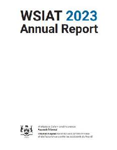 Image of the cover of publication titled  Rapport annuel / Tribunal d