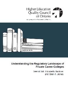Image de la couverture de la publication intitulée Understanding the Regulatory Landscape of Private Career Colleges