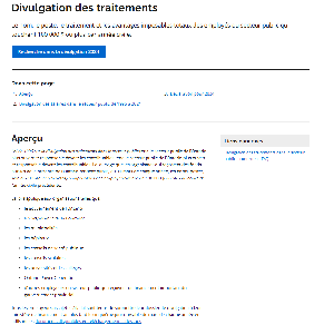 Image of the cover of publication titled  Divulgation des traitements dans le secteur public 2024