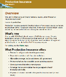 Image of the cover of publication titled Production Insurance : Bee Health