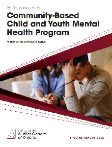 Image de la couverture de la publication intitul&eacute;e Parent   Community-Based Child and Youth Mental Health Program