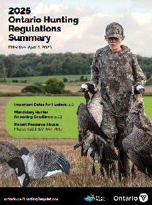 Image of the cover of publication titled   Hunting regulations summary 2025