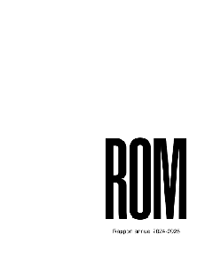 Image de la couverture de la publication intitul&eacute;e  Rapport annuel / 2024-2025  Mus&eacute;e royal de l