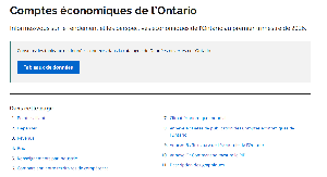 Image de la couverture de la publication intitul&eacute;e   Comptes &eacute;conomiques de l