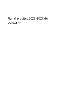 Image of the cover of publication titled Plan d