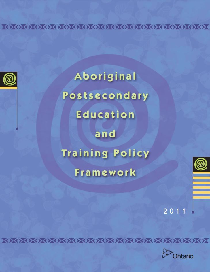 Aboriginal Postsecondary Education and T Publications Ontario