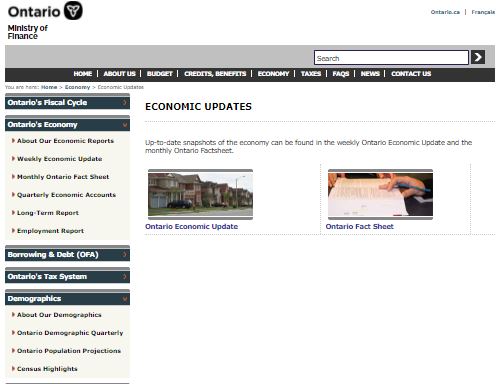 Ontario F/S Ministry of Finance 2020/11 – Publications Ontario